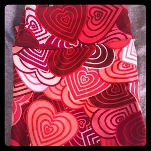 Happy Hearts Club LuLaRoe Valentine’s OS Leggings